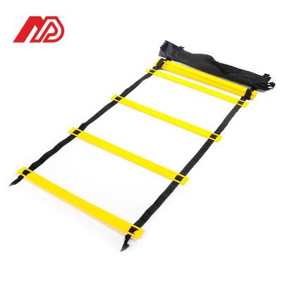 China Eco-friendly Classic style speed training ladder 4mm thickness 3 to 15 meter length Agility ladder for sale