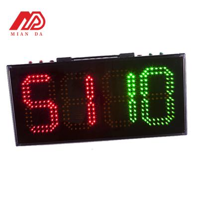 China Carry Easily Electronic substitution board single side LED display digital soccer substitution board for sale