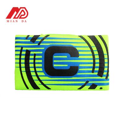 China Eco-friendly Pretty design Football training Armband Flexible Sports player band captain armband for sale