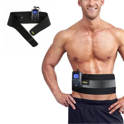 China Hot Sales Adult DOMAS EMS Slimming Waist Support Belt Massager For Bodybuilding for sale