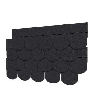 China Hotel Stone Coated Roofing Black Laminated Shingles Architectural Roof Shingles for sale