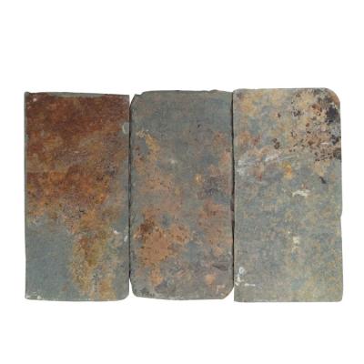 China Cheap Natural Stone Rusty Slate Roofing Tile French Slate Roof Tiles for sale