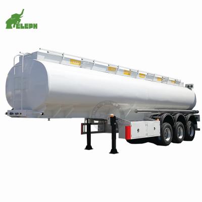 China American Semi Trailer /Germany 13-20Tons Good Quality 3 Axles Fuel Tank Trailer Oil Hook Tank for sale