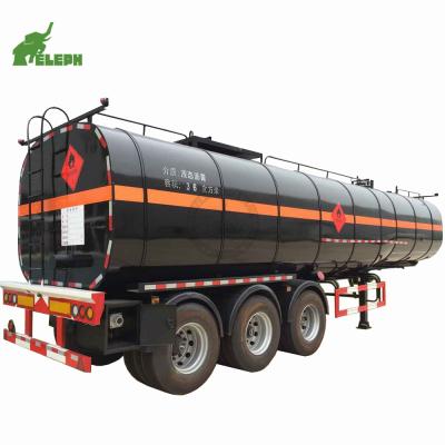 China American /Germany 13-20Tons 50000L Bitumen Semi Tank Trailer 50000L Heated Asphalt Tank Trailer for sale