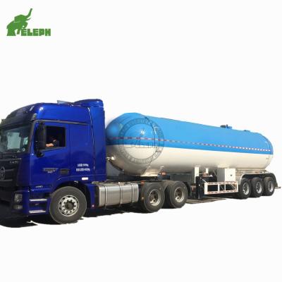 China American /Germany 13-20Tons Factory Price Large Capacity Lpg Gas Tank Semi Trailer for sale