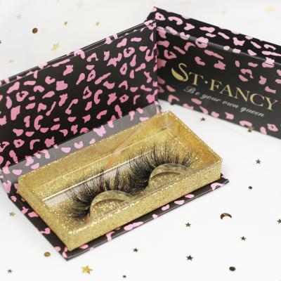 China Wholesale Customized Lashes Thick Box Private Label 25mm Mink Eyelash 3D Seller Mink Lashes for sale