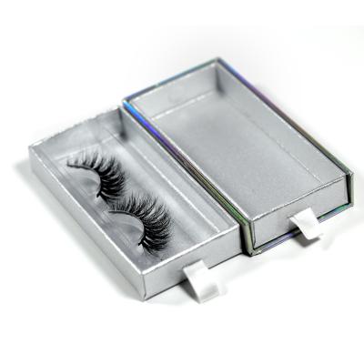 China Real Mink Eyelash Custom Wholesale Mink Luxury Thick 3D Eyelash Label Fluffy Box for sale