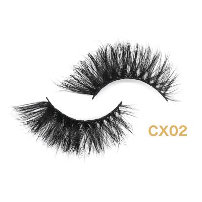 China 25-30 Times Reusable St LOVE Real Mink Lashes Handmade Fur Lash 100% Wholesale Custom Long Mink Eyelash Private Label for sale