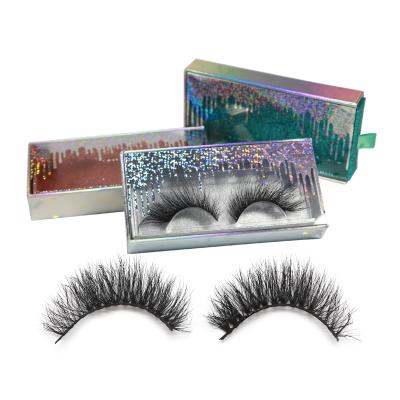 China FANTASY 25mm Private Label Thick False Mink Lashes Wholesale Custom Lashes Box for sale