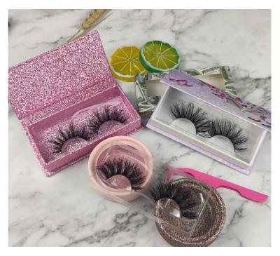 China wholesale 100% real sensitive 5d mink eyelashes mink hair fluffy 25mm for sale