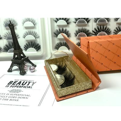 China St real mink eyelashes 25mm wholsale 5d eyeliner and delicate FANCY private label tweezaers and packaging box for sale