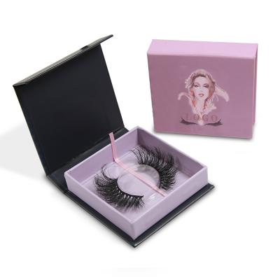 China Real Natural Single Curl Eyelashes Mink Lashes Individual Seller Luxury Mink Lashes Lashes With Custom Packaging Box for sale