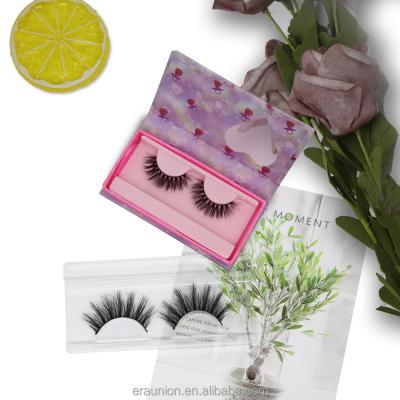 China Delicate 20mm real mink eyelash hair wholsale bulk seller custom lashes packaging box with your brand logo for sale