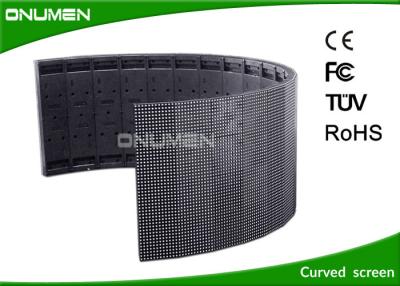 China High Definition LED Display SMD 2020 Curved Video Screen IP43 For Column for sale