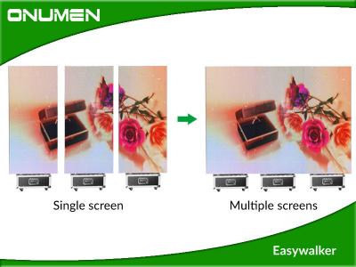 China 3000 Nits Totem LED Display P6 Industrial Grade Screen Video Wall Hire Metal Housing for sale