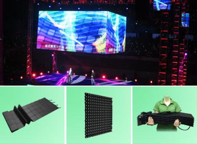 China 360 graus exposição de diodo emissor de luz dobrável de 6mm e de 12mm para eventos, similar a Barco à venda