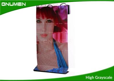 China Semi Outdoor Ultra Thin Retail Led Display Panels For Advertising , Brightness 4000cd / Sqm for sale