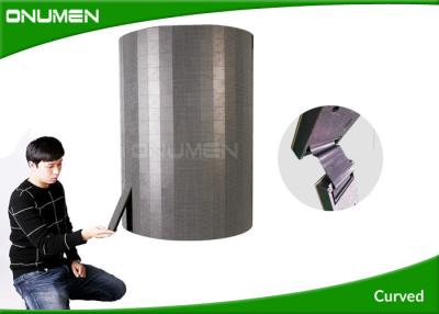 China Flexible Led Curtain Display / Wall Video Screens For Advertising , 3.9mm Pixel Pitch for sale