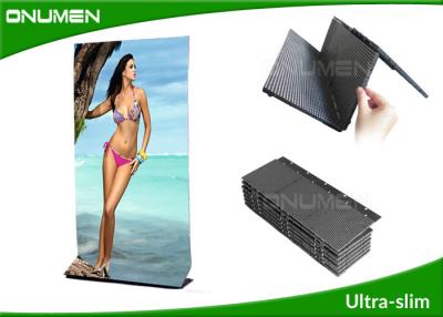 China High Resolution Rental Flexible Led Curtain Display , Soft Led Screen Environment Friendly for sale