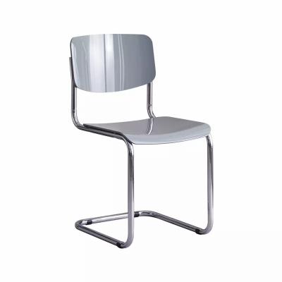 China Adjustable (other) Free Sample  plastic Chair Wholesale Cheap Dining Room Chairs Home Furniture Design Plastic New Wood Style for sale