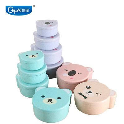 China Stackable Freshness Preservation Storage Container Set Popular With Kids for sale