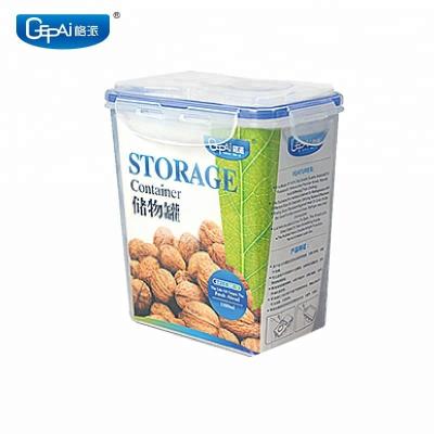 China Microwavable Wholesale Plastic Nuts Food Storage Container With Sealed Lids for sale