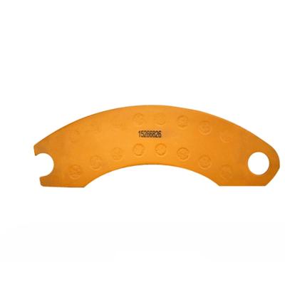 China Machinery Repair Shops Customers New 10% DISCOUNT 15266826, Tipper Truck Spare Parts, Construction Machinery Parts, Front Brake Pad For Terex for sale