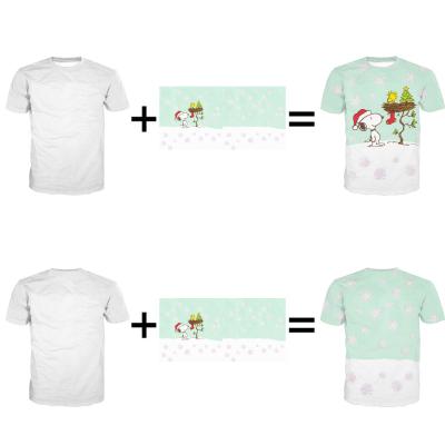 China Small MOQ Wholesale Custom Anti-Shrink Custom T Shirts Stretch T Shirts for sale