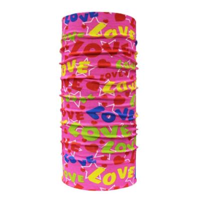 China Outdoor Activities Wholesale Custom Logo Design Multifunctional Seamless Elastic Tubular Bandana for sale