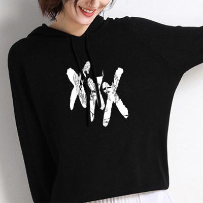 China Anti-Wrinkle Pullover Sweater Women Winter Cropped Knitted Sweater For Women for sale