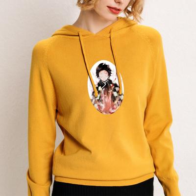 China Anti-Wrinkle Lady Casual Cloth Young Girls Knitwear Long Sleeve Jumper Women Pullover Sweaters for sale