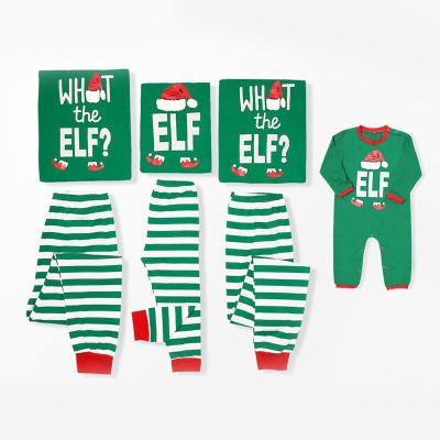 China Fashion Christmas QUICK DRY warm pajamas sets for stripe family pajamas set for sale