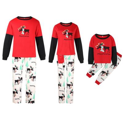 China Simple QUICK DRY Cotton Pajamas Kids Christmas Pajamas Sleep Pajamas for sale