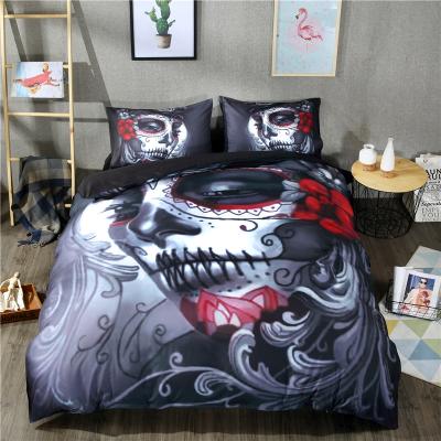 China Nondisposable 100% Polyester Microfiber Printed Bedding Sets Fashion Duvet Cover for sale