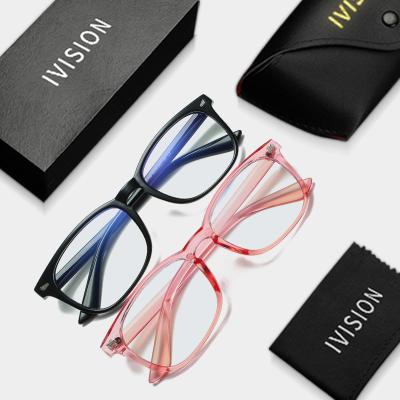 China Protect Eyes 2021 Fashion Computer Acetate Designer Women Anti Optical Adjustable Men Eye Blue Light Blocking Glass Eyewear Frames for sale