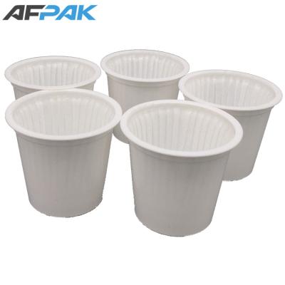 China Recyclable PP5k Ready Empty Cup For Coffee Capsule Filling 2.0k White Sealing Kcup Filter Cup Lids for sale