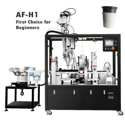 China Afpak CE Verified Brand Design Design Beverage China Shanghai Factory Manufacturer Intelligent High Speed ​​Coffee K Cup Filling Sealing Machine for sale