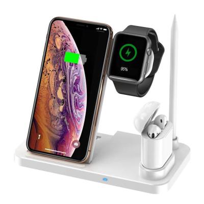 China Magesafe Cool Multifunction Resin Universal Resin Wireless Charger Devices Qi-enabled 3 Type C In One For Apple Iphone Xr for sale