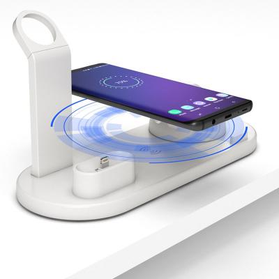 China Qi-Enabled Devices Fast Charge 4 In 1 15 W Multifunction Charging Wireless Charging Stand for sale