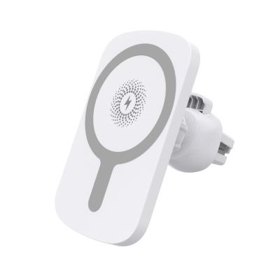 China Adjustable Qi-enabled Devices For Magnetic Car Mount Wireless Phone Charger Holder Ready To Ship for sale