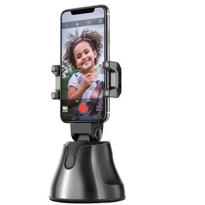 China PORTABLE Smartphone Accessories Desktop Auto Selfie 360 ​​Smart Face Tracking Phone Holder Stand For Tit Tok Video for sale