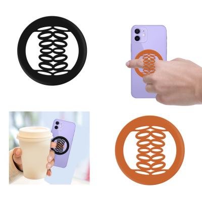 China Fashion Gym Pocket Adjustable Slim Finger Strap Back Mobile Phone Holders Ring For Iphone for sale