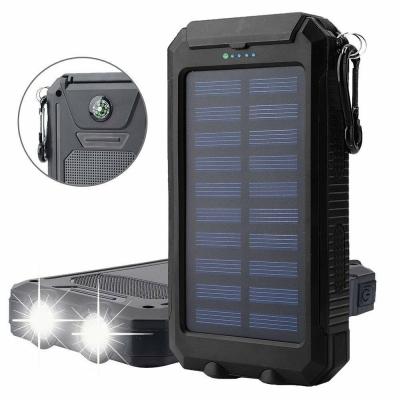 China Free Shipping Custom Phone Chargers Solar Panel Power Banks Station USA Logo Rohs 8000 Mah Portable Outdoor Camping Mobile Solar Panel Charging for sale