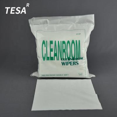 China Best Quality 9x9 Inch Sustainable Flat Sheet Cleanroom Polyester Paper Wiper 1009 for sale