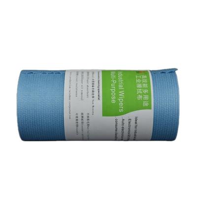 China WIP-X7001J Industrial Industrial Super Absorption Wood Pulp Nonwoven Spunlace Fabric Cleaning Cloth Roll Nonwoven Cloth Roll for sale