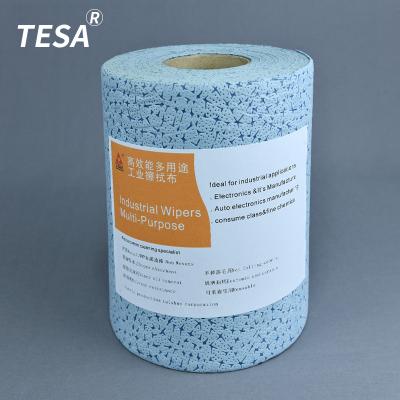 China WIP-X9040 Sustainable Lint Free Degreasing Wipes Industrial Cleaning Wipes Roll for sale