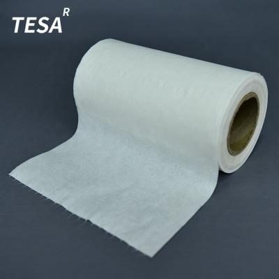 China Industrial Wipes Sustainable Industrial Cleaning Cloth 60gsm Lint Free White Small Roll For Electronic WIP-X6005 T for sale