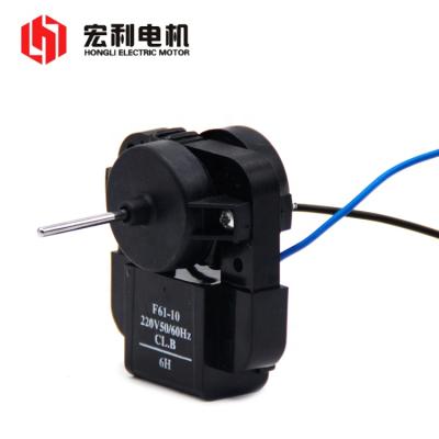 China Refrigeration Parts F6110 SHADED POLE REFRIGERATOR FAN MOTOR COPPER WINDING for sale