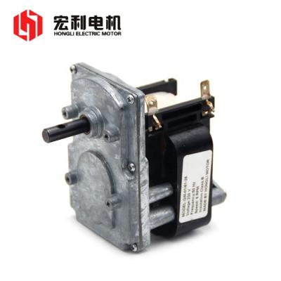 China Low RPM Common Motor BBQ Grill Motor Gearbox Pole Shade Motor for sale