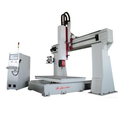 China China factory 5 axis cnc router carving milling machine for wooden car mold for sale